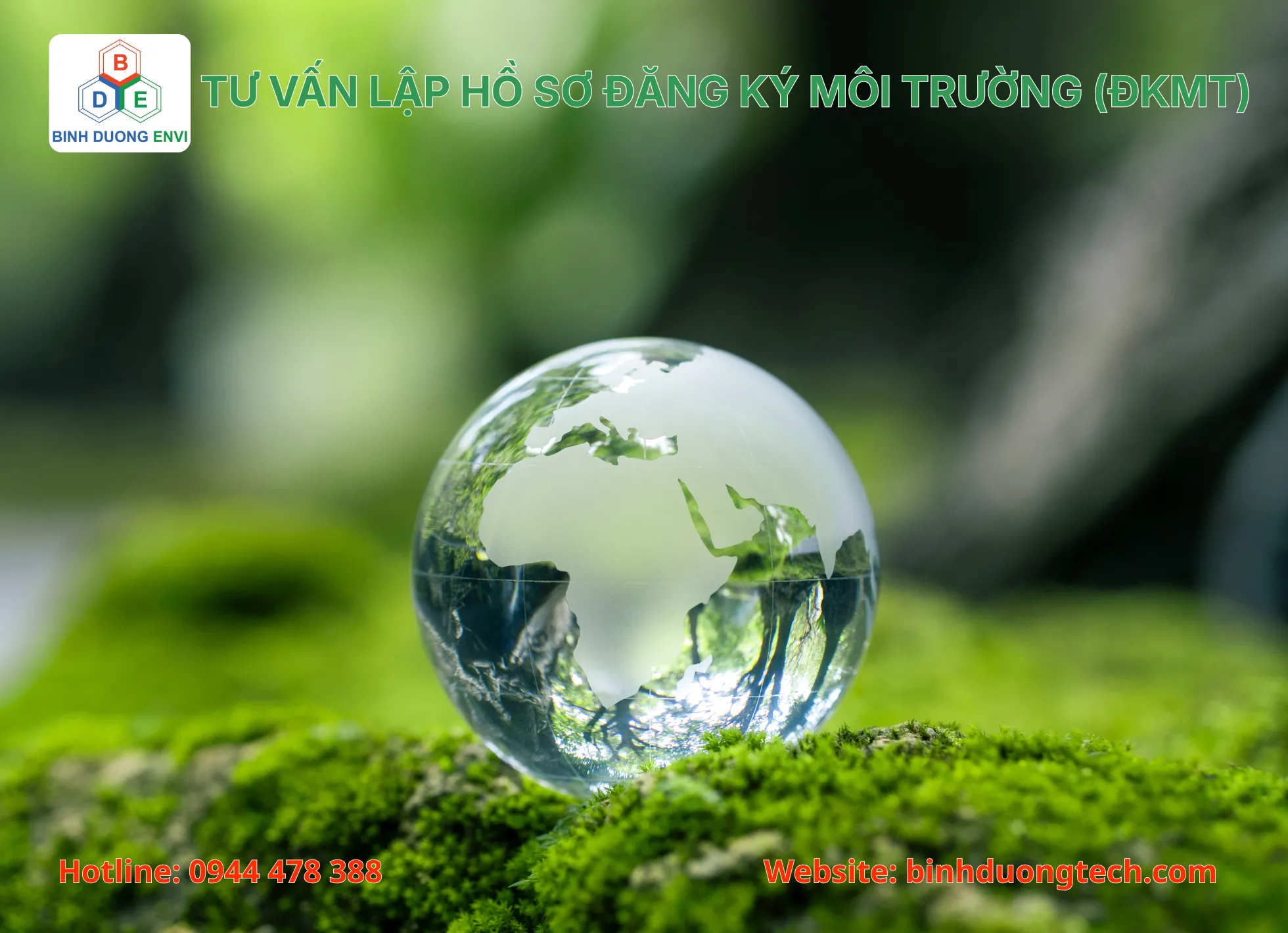 Tư vấn lập hồ sơ Đăng ký môi trường (ĐKMT)