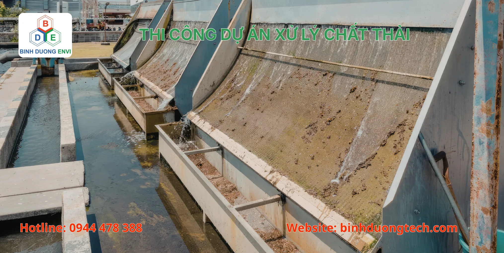 Thiết kế thi công dự án xử lý chất thải